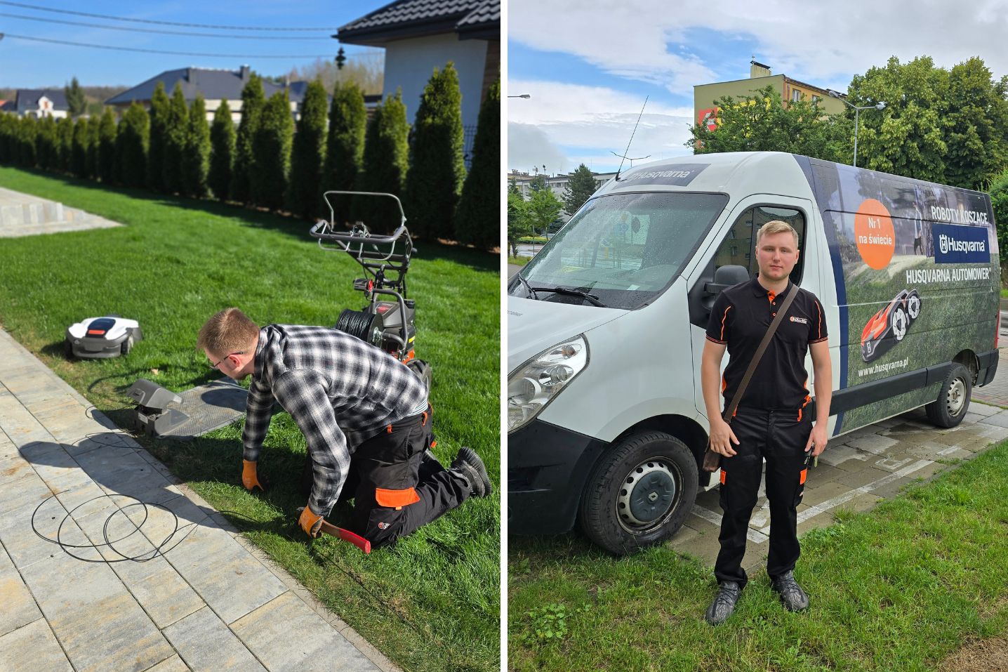 Montaż robotów koszących Husqvarna Automower® – profesjonalna instalacja | Reptor
